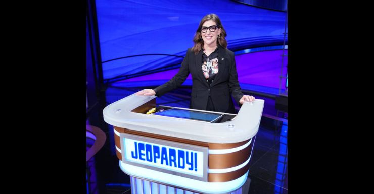 Television Host Mayim Bialik Bids Farewell to "Jeopardy!"